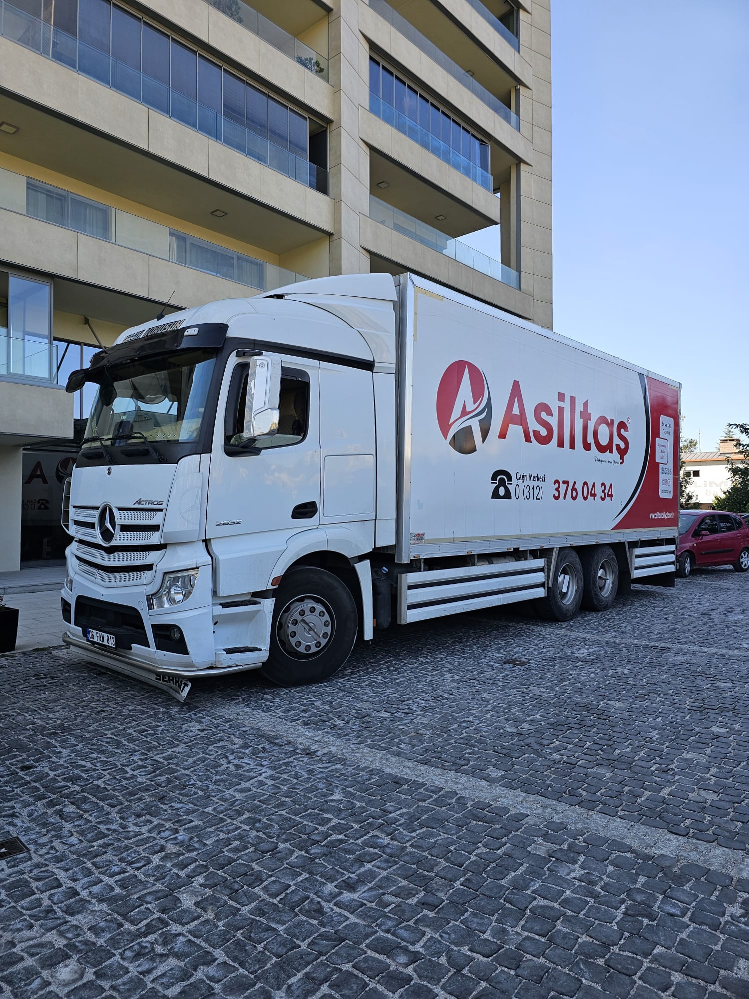 şehirlerarası nakliye aracımız